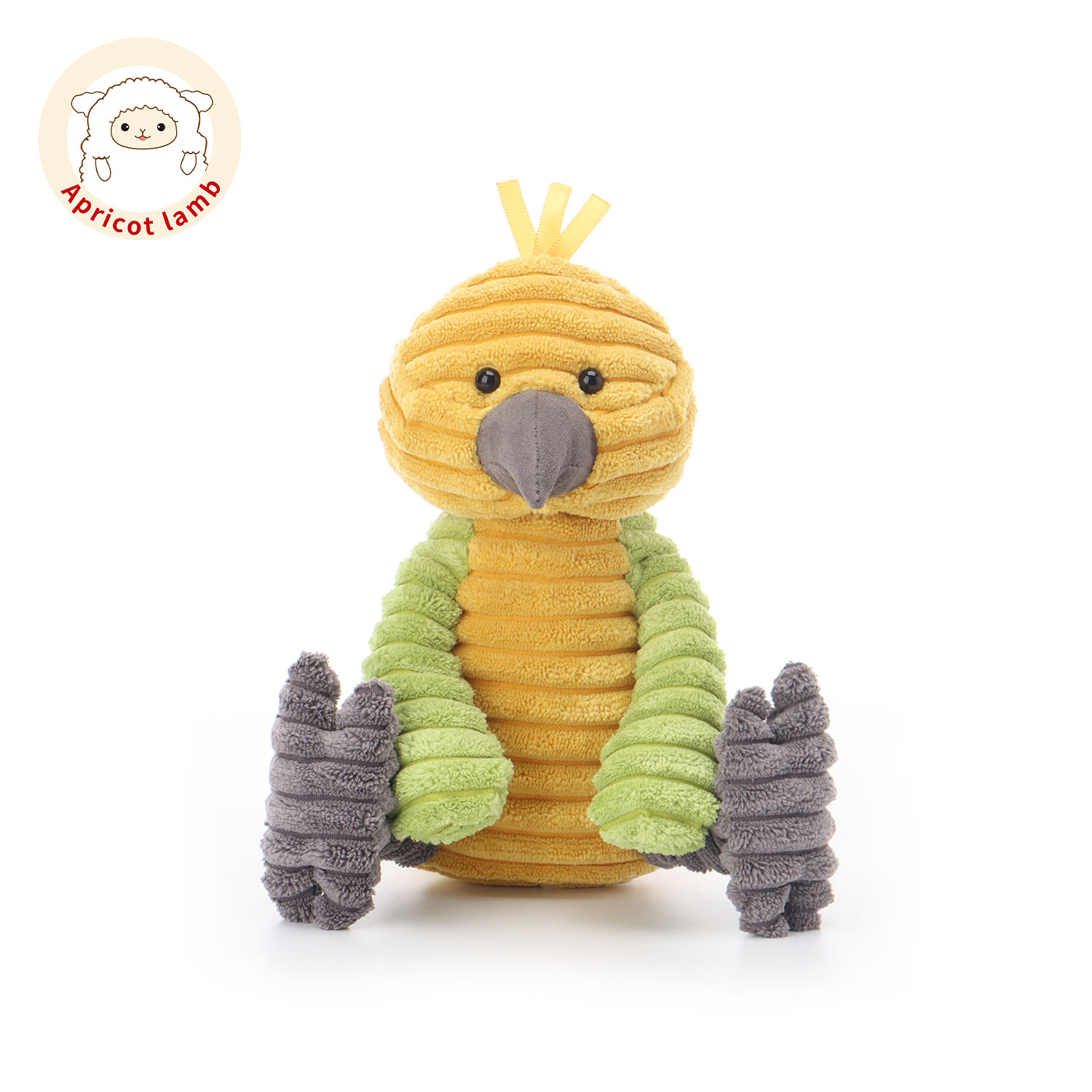 ApricotLamb瑞可羊鹦鹉毛绒玩具