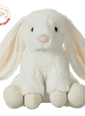 Apricot lamb可爱长耳小兔子玩偶兔公仔毛绒玩具安抚娃娃女孩礼物