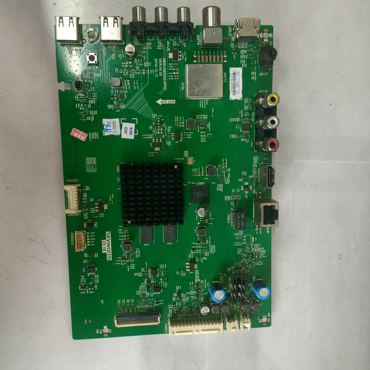 原装拆机创维55G6A主板5800-A8A220-0P00屏RDL550WY(CD0-100)