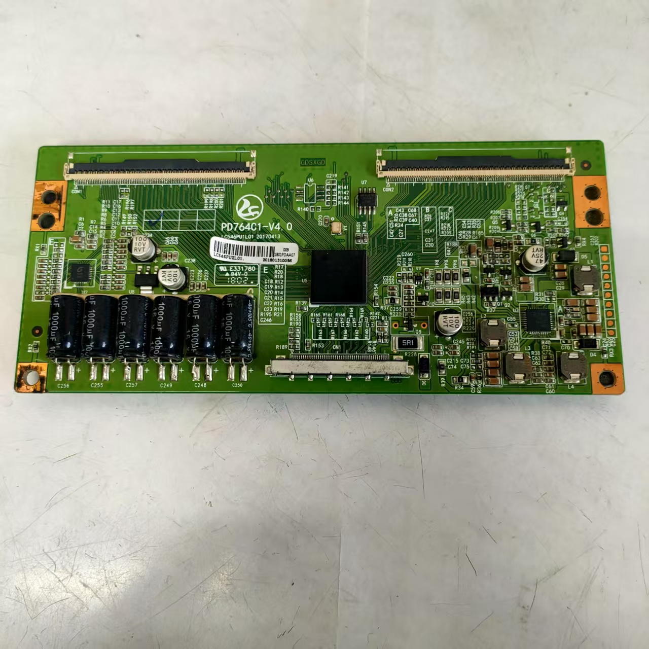 原装拆机55寸逻辑板 PD764C1-V4.0贴纸LC546PU2L01