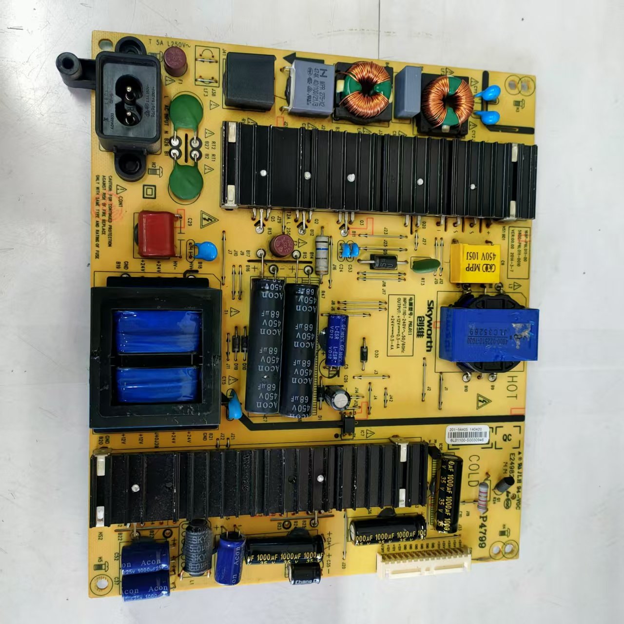 原装拆机创维55E6200电源板168P-P6L011-00 5800-P6L011-0010