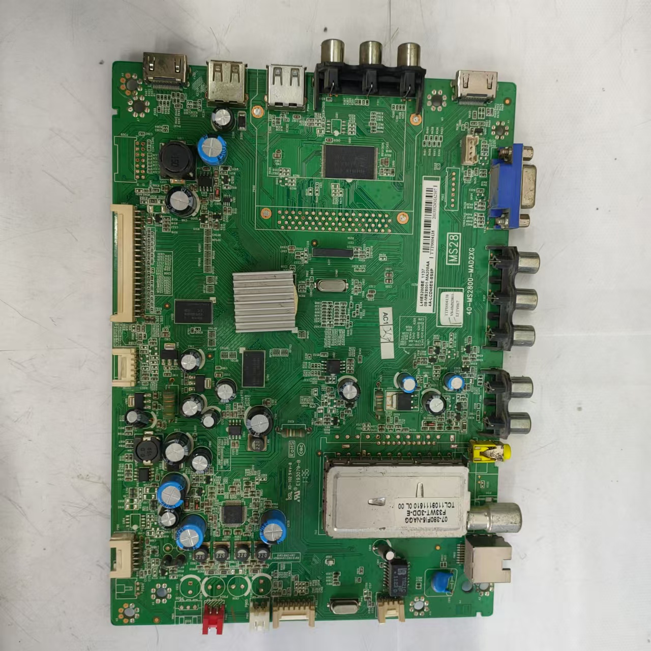 原装拆机TCL L46E5200BE主板40-MS2800-MAD2XG屏LTA460HQ12实物照