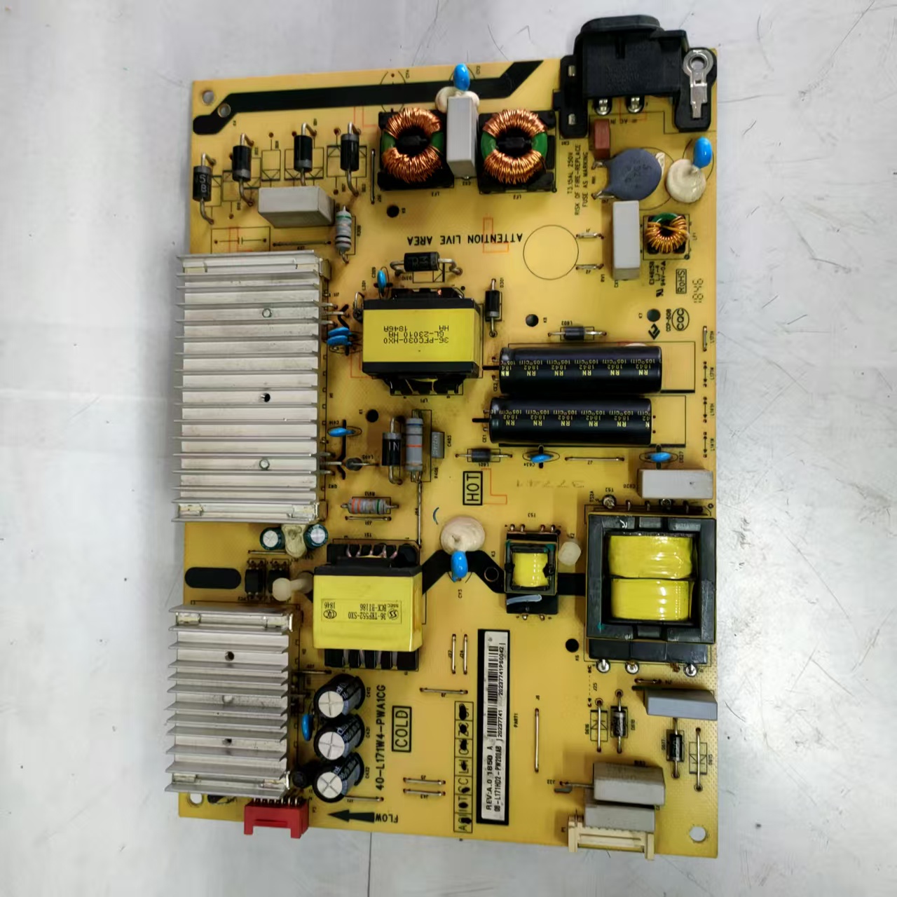 2管 原装拆机 TCL 65P8 65L2电源板40-L171W4-PWA1CG