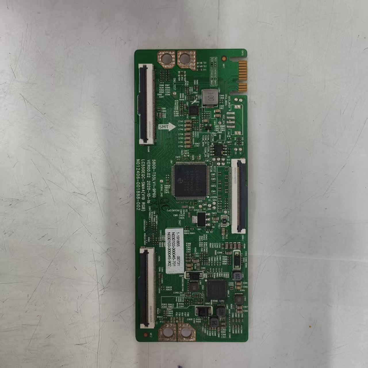 创维65G60逻辑板5800-T55LV1-9P60 LC550EQC N012406-001888-002