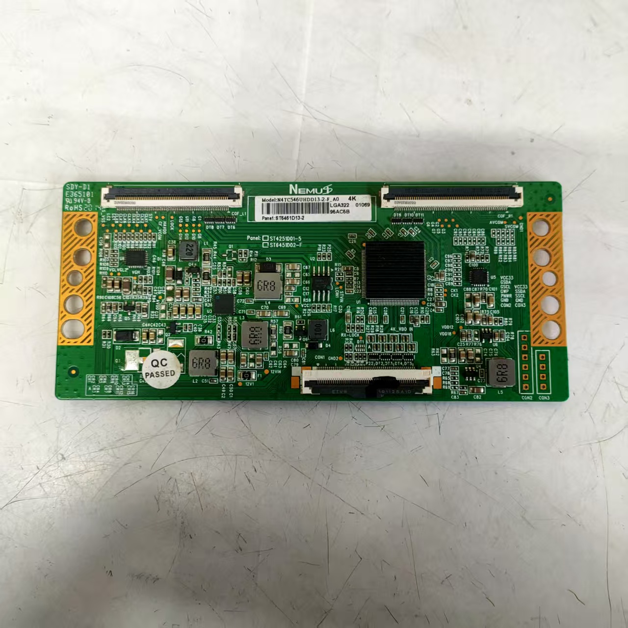 原装创维55H5逻辑板N4TC546UHDD13-2-F-A0 4K 白条码ST5461D13-2