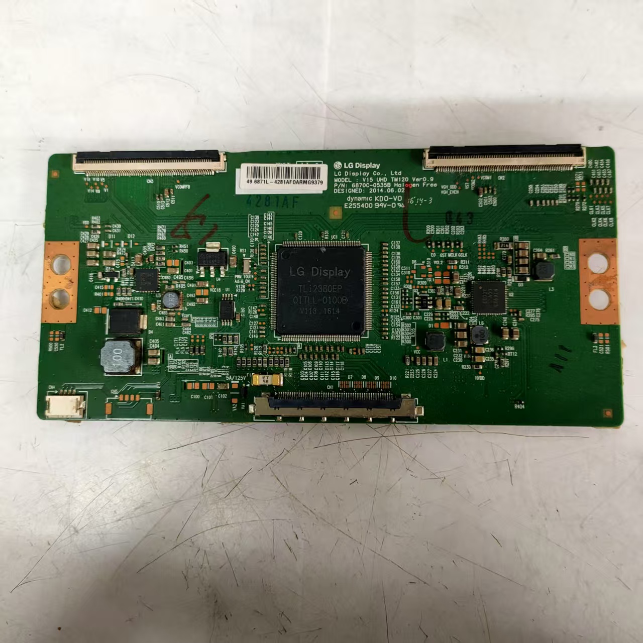 原装拆机49寸 逻辑板6870C-0535B