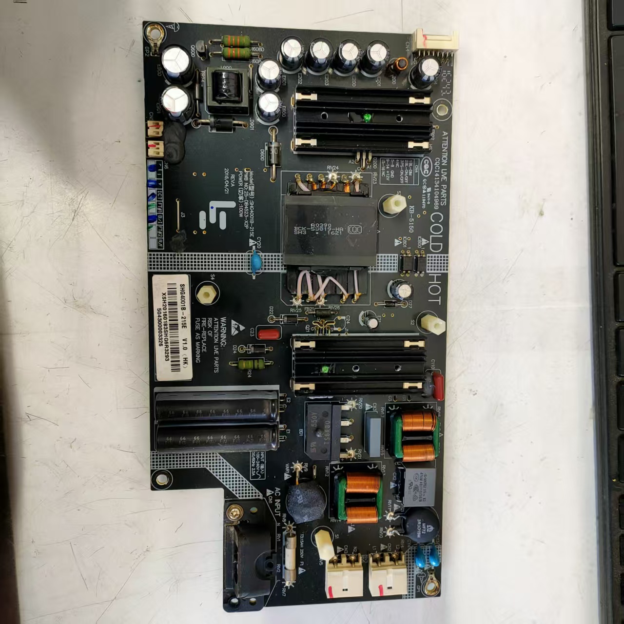 原装拆机乐视 L404FCNN 电源板 SHG4001B-215E 25-DB4523-X2P