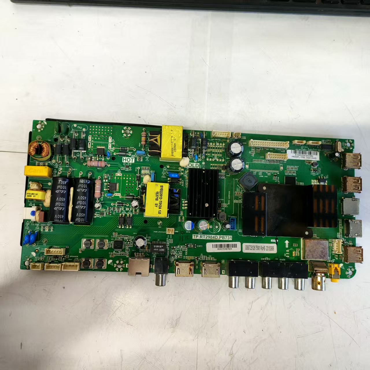 原装拆机海尔LE40R31主板TP.RT2984D.PB731屏H400DFL-YP66