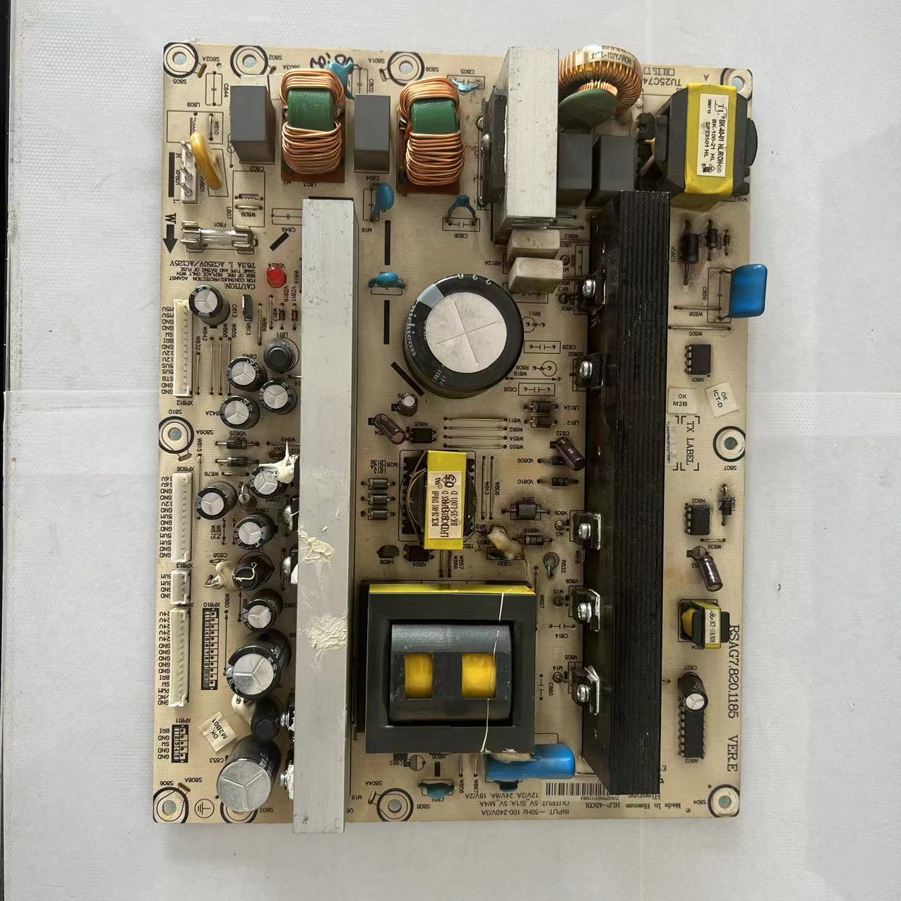 注意插口 原装海信TLM42V68P电源板RSAG7.820.1185/ROH VER.E实拍 电子元器件市场 其它电脑元件/零配件 原图主图