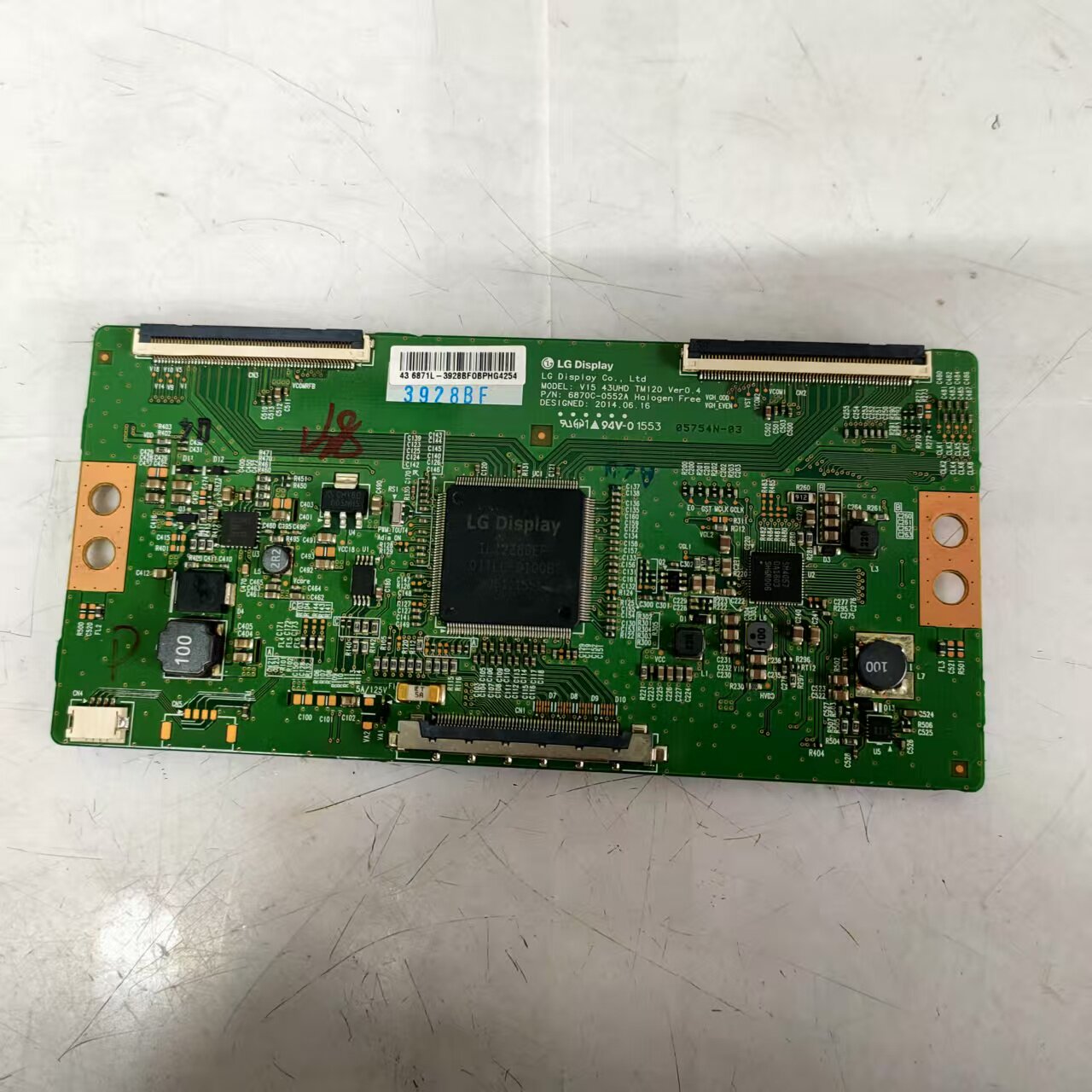 原装拆机创维43E6000 逻辑板6870C-0552A