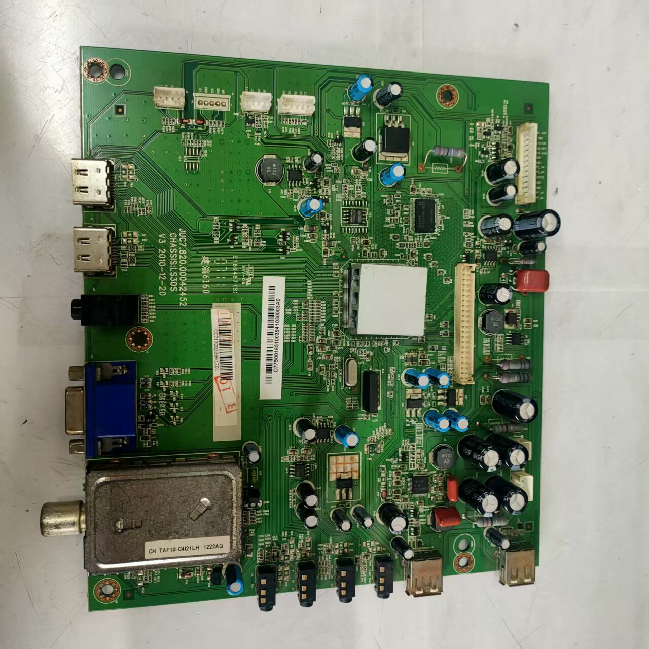 原装拆机长虹 LED46760X 主板JUC7.820.00042452 屏 T460HW04 V.6 - 实物图