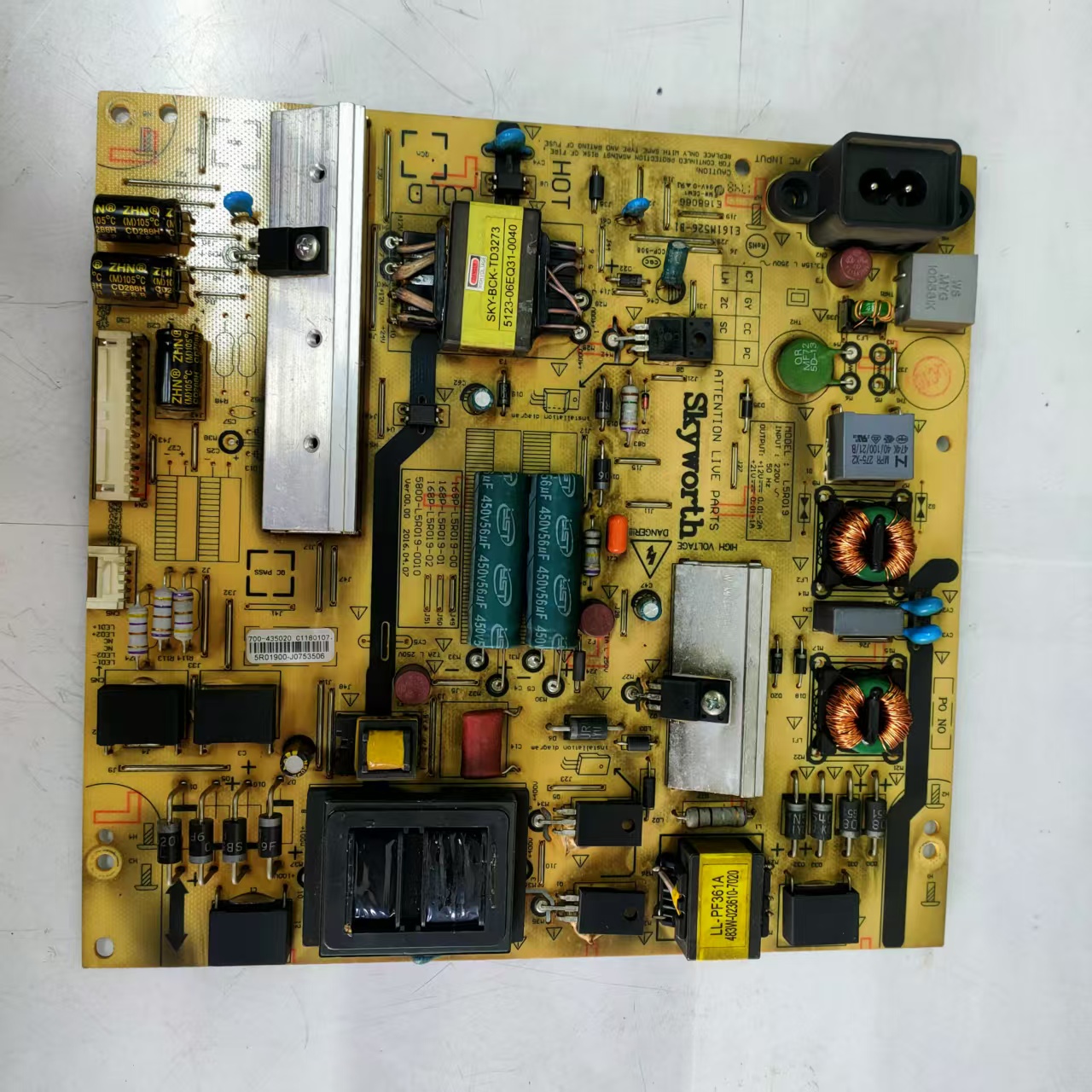 原装拆机创维55E5电源板168P-L5R019-00 5800-L5R019-0010实图