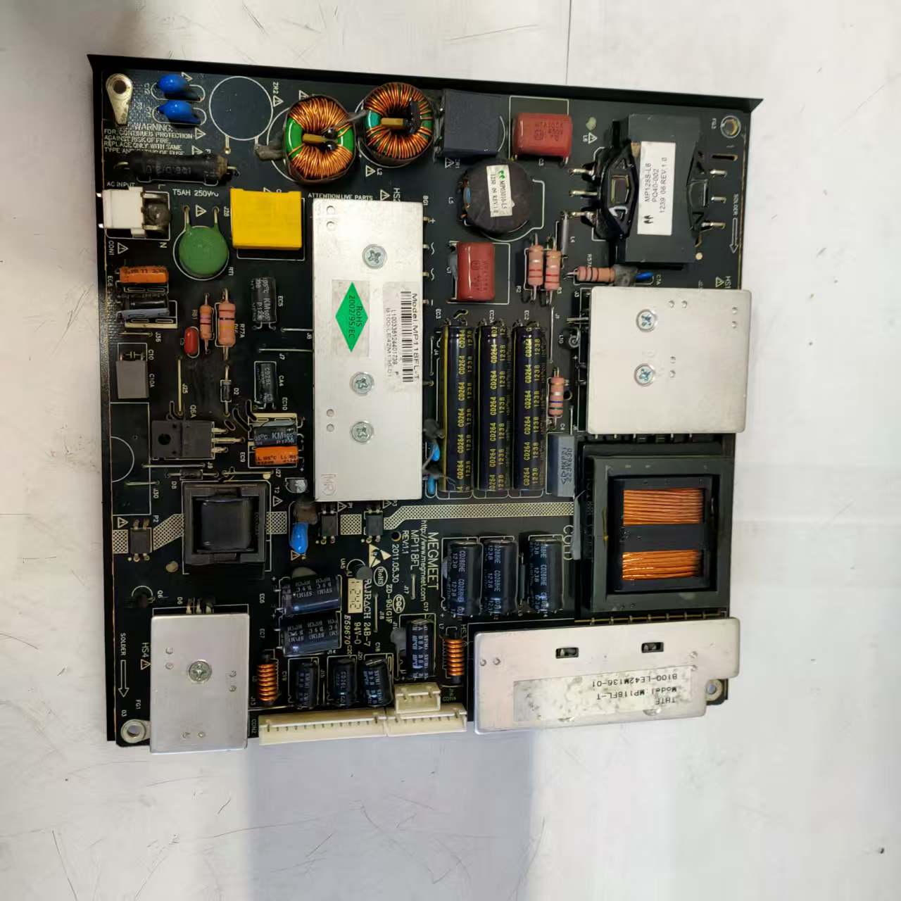 原装拆机麦格米特 LED电源板MEGMEET MP118FL-T REV:1.1