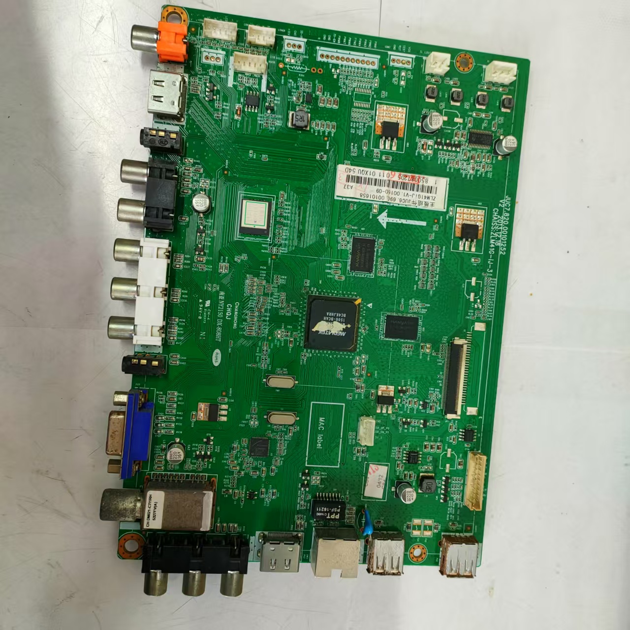 原装拆机长虹LED48C2080I 主板JUC7.820.00101252屏M480F13-E1-H