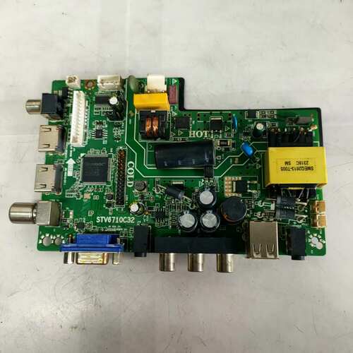 原装拆机LED32寸主板STV6710C32背光电压30V-55V(25W)
