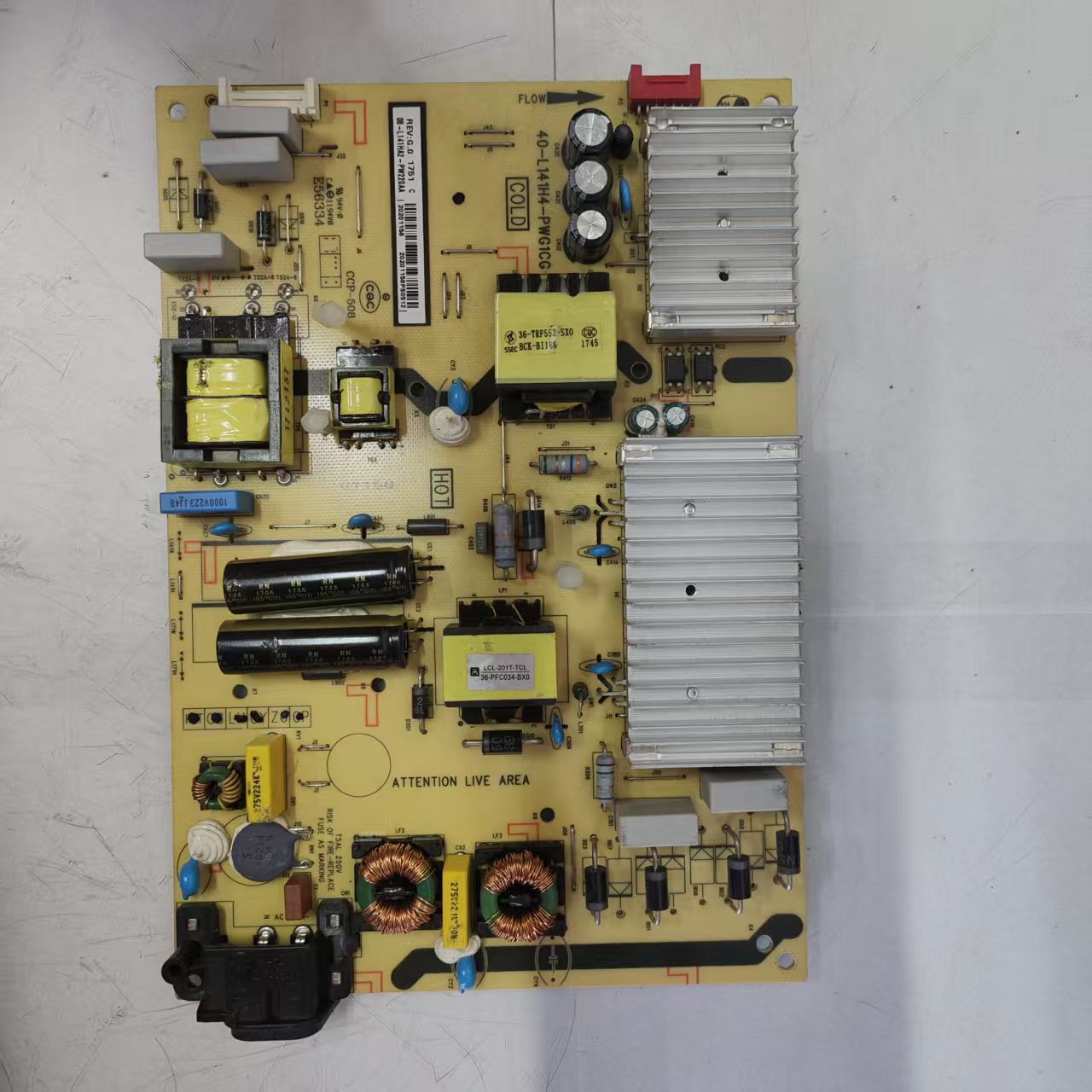 原装拆机TCL 55P3 55P3F 电源板 40-L141H4-PWG1CG