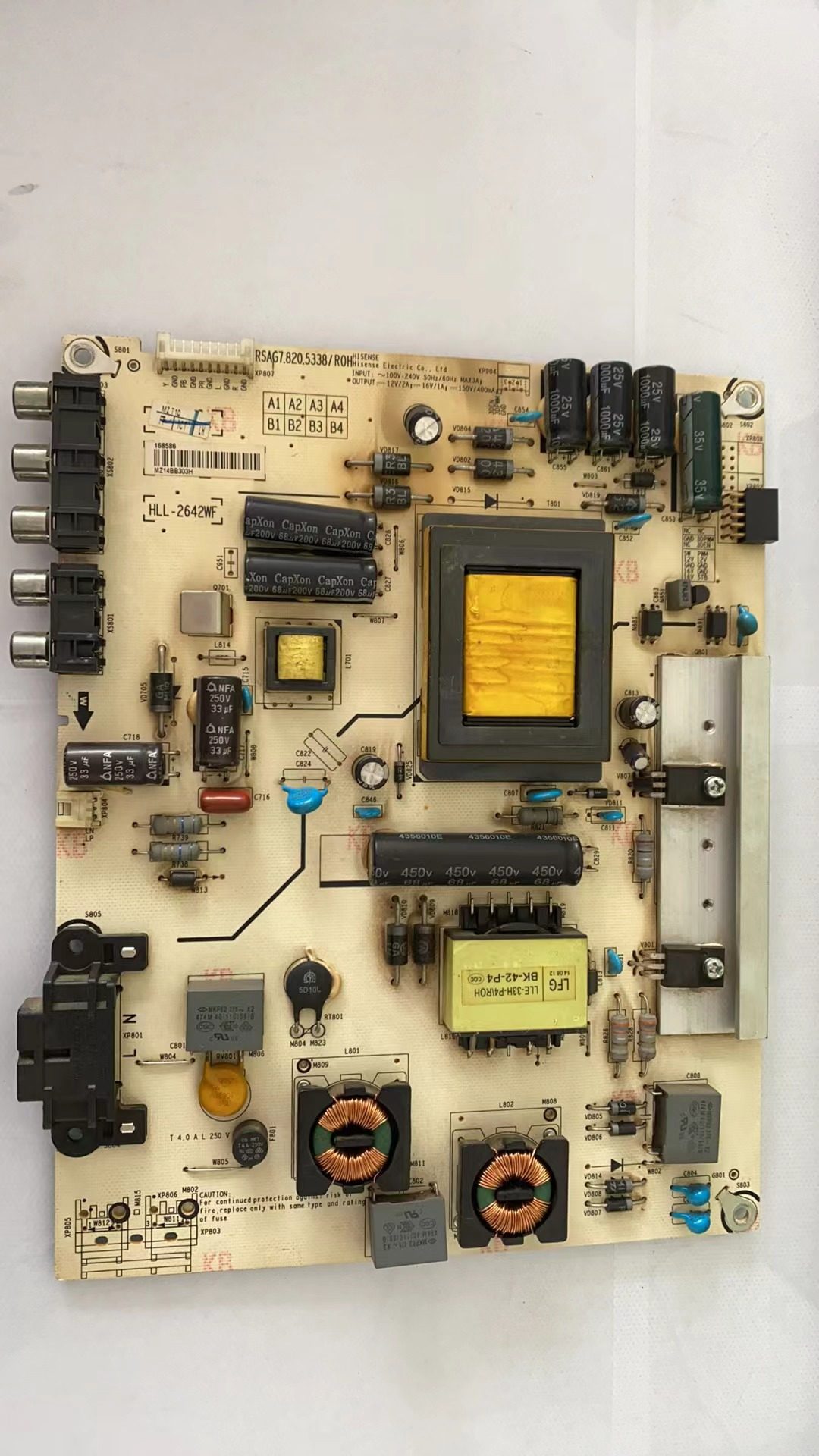 原装非代用海信led39k20d 电源板 rsag7.820.5338 hll-2642wf