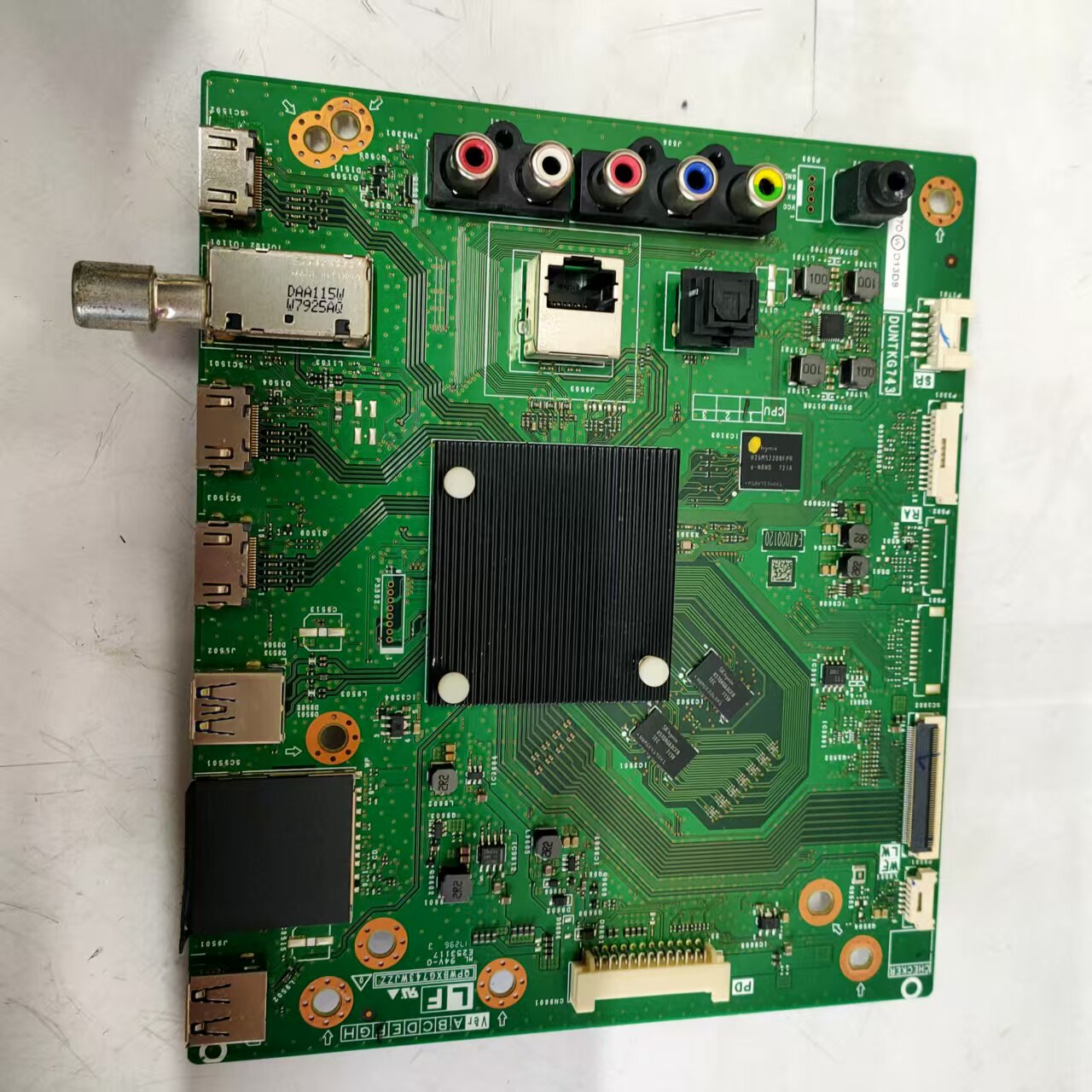 原装拆夏普LCD-60MY5100A主板DUNTKG743 QPWBXG743WJZZ屏 MA839-0