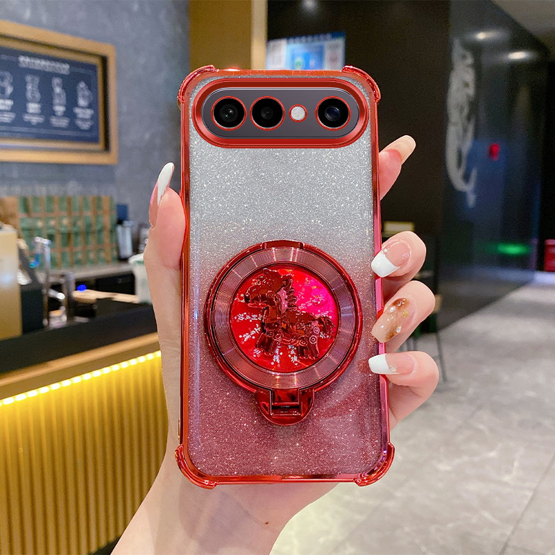 vivoS50ProMini手机壳新年款马上有钱气囊防摔全包软壳