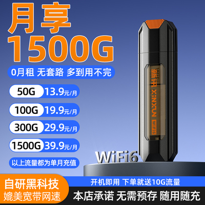 插电款usb随身wifi2025新款无线移动wifi无线网络随身wifi6全国通用流量网卡手机笔记本电脑便携式官方路由器