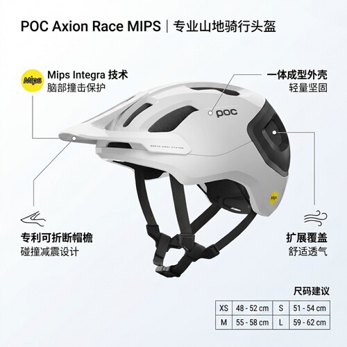 POCAxionRaceMIPS骑行头盔