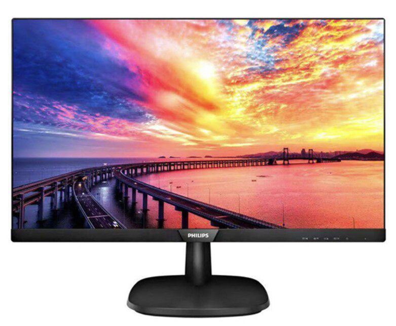 飞利浦273V7QHSB 27寸IPS高清液晶显示器广视角三边微边VGA+HDMI