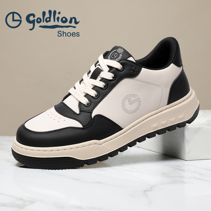 金利来厚底休闲板鞋运动小白鞋潮