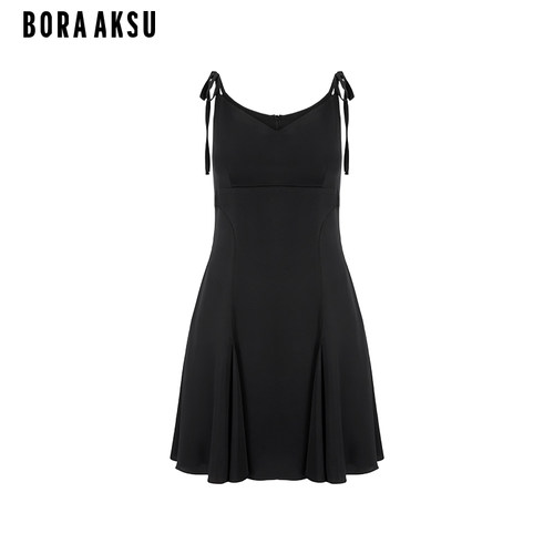 BORAAKSU蝴蝶结缀饰吊带连衣裙