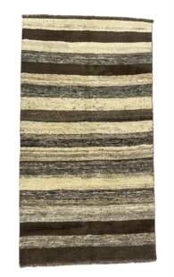 WOVENTALES天织进口手工羊毛部落民族现代地毯客厅卧室198x110cm