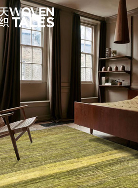 WOVENTALES天织中东进口手工羊毛现代地毯客厅卧室书房311x244cm