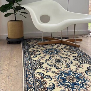 WOVENTALES天织中东进口手工羊毛波斯Naine地毯406x95