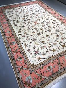 WOVENTALES天织中东进口原装 手工羊毛加丝波斯Tabriz地毯300x200