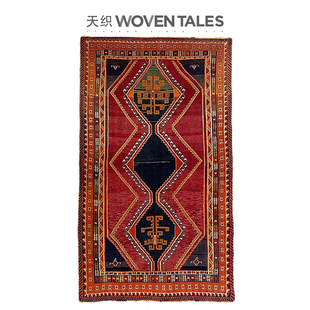 WOVENTALES天织中东原装 进口羊毛手工民族部落地毯客厅220x130cm