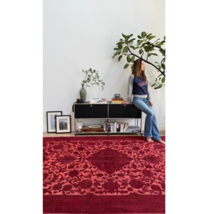 WOVENTALES天织中东进口手工羊毛VINTAGE做旧地毯290x203