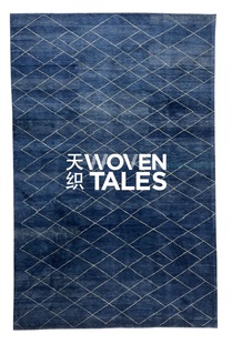 WOVENTALES天织进口中东手工羊毛现代地毯客厅卧室书房294x194cm