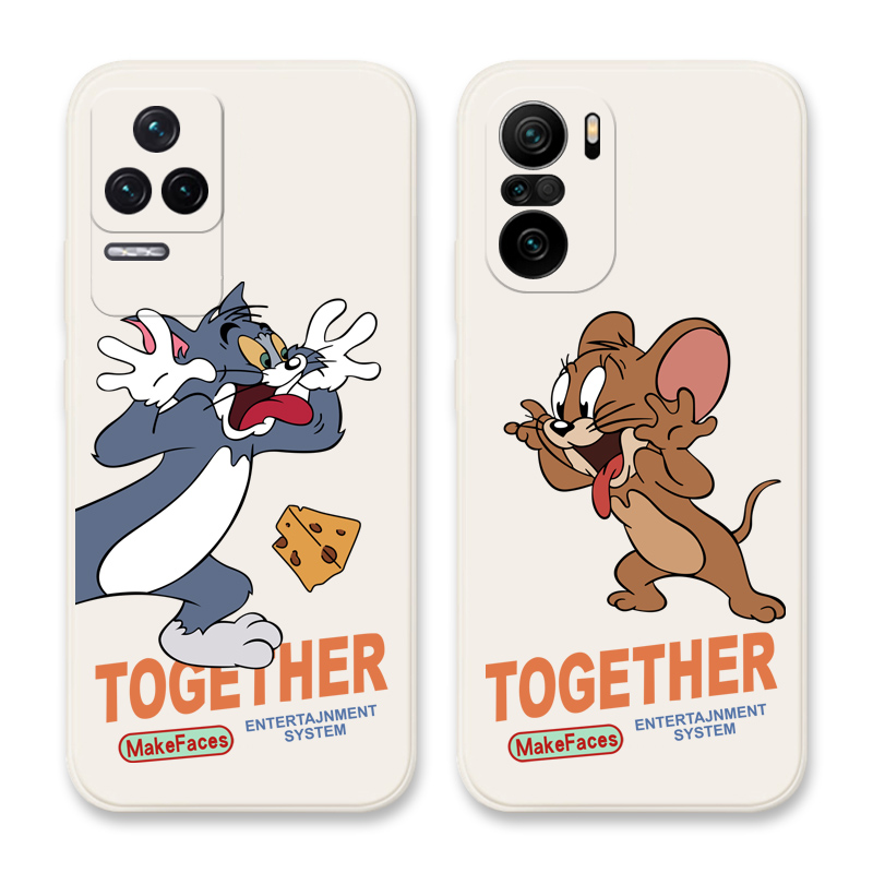 猫和老鼠可爱动漫情侣手机壳