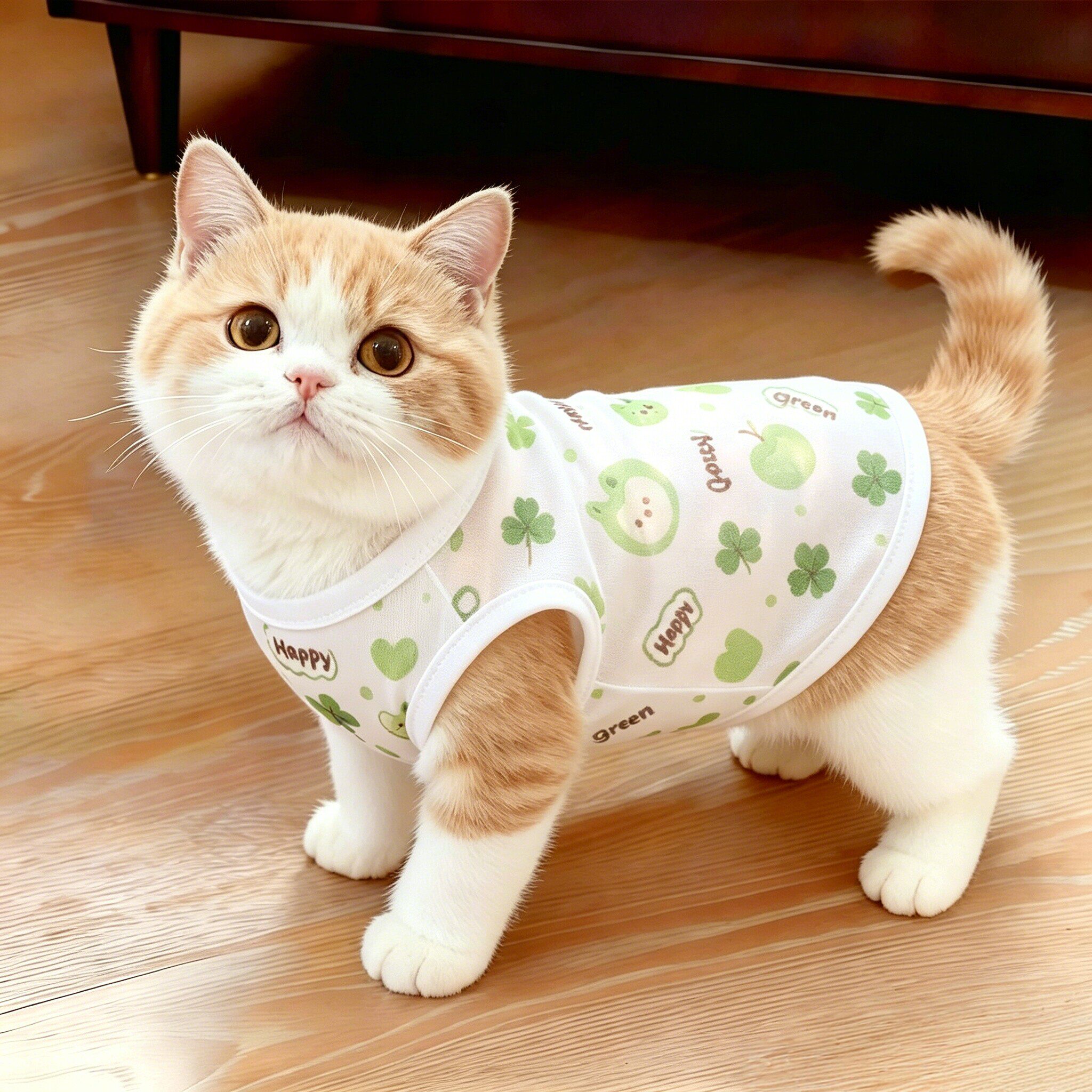 猫咪衣服夏季薄款防晒无袖背心