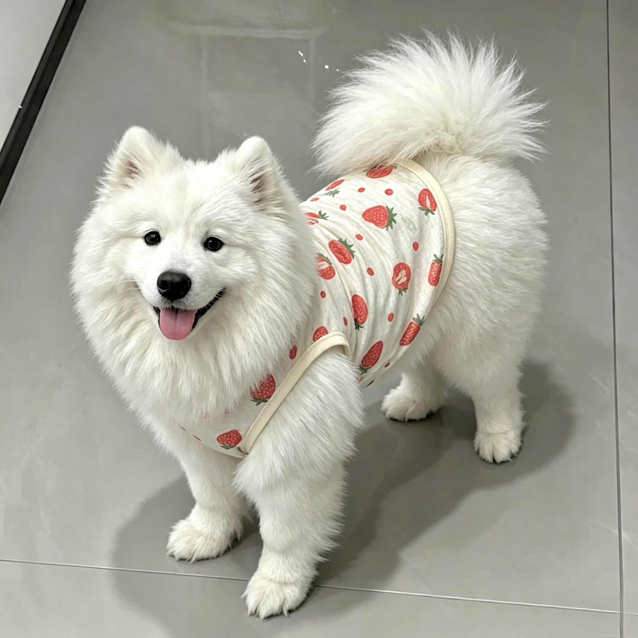 大狗衣服夏季薄款透气防晒背心