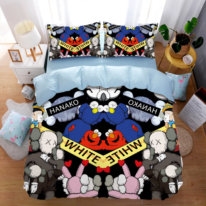 潮流卡通芝麻街全棉四件套