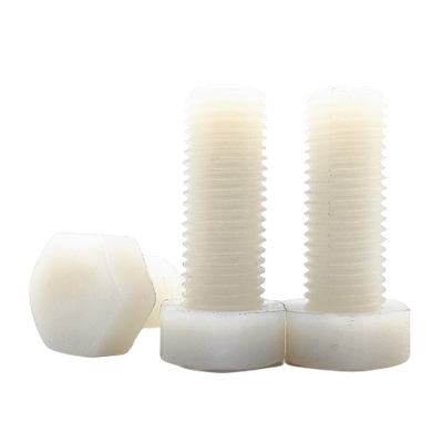 塑胶螺丝PA66尼龙外六角塑料螺栓