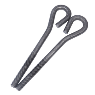 9字型地脚螺丝GB799塔吊预埋螺杆地角螺栓M12M16M20M22M24M27-M42