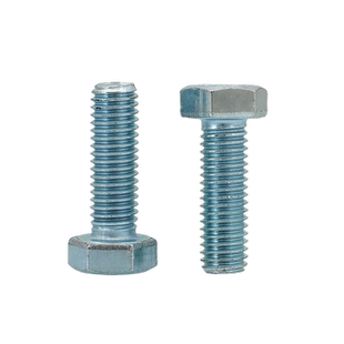 8.8级镀锌外六角螺丝高强度外六方螺栓螺钉M4M5M6M8M10M12M16-M36