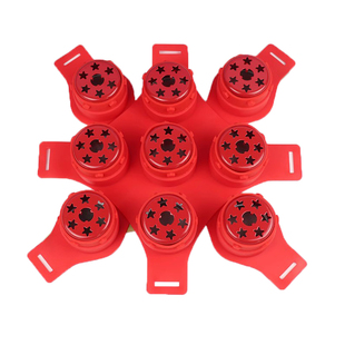 君康芙正品梅花灸鼎红色美容院灸馆艾条艾柱艾灸盒随身灸温灸器具