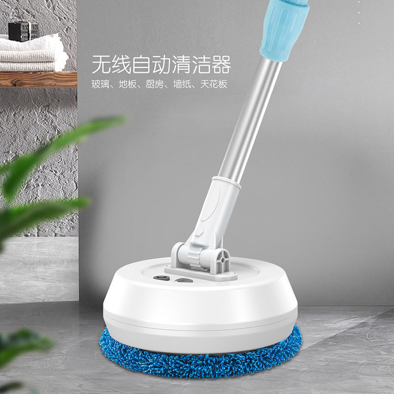 家用擦窗机器人电动擦玻璃过年大扫除清洁屋顶棚墙面旋转拖把直销