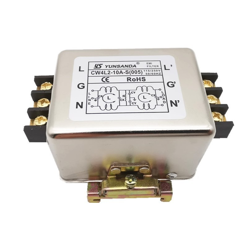 CW4L2-10A-S（005）CW4L2-20A-S（005）导轨型滤波器10A 20A 30A