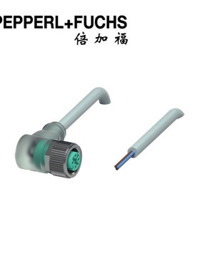 (189300) V1-W-E2-2M-PVC 倍加福母头连接器2米电缆/线缆
