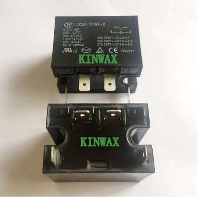 HF116F-2/024AL-1HW 一组常开25A法兰安装继电器