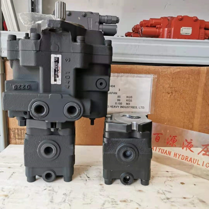 挖掘机尾泵威克诺森50Z3厦工804液压泵PVD-2B-40P-16G5先导齿轮泵