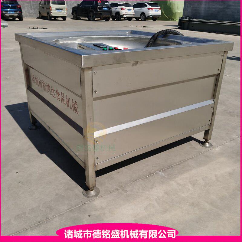 方形手动捞料的豆腐块油炸机 馓子电炸锅 条皮肉皮拉皮锅