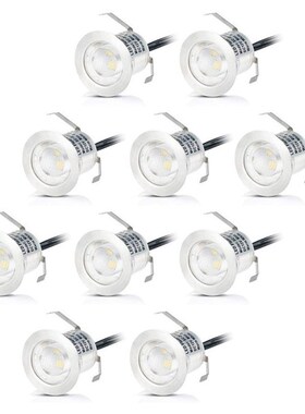 16pcsb LED Deck Light 12V RGB WIFI App Remote IP67 Waterproo
